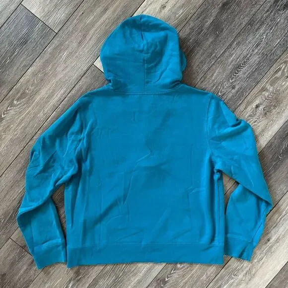 Aeropostale Vintage Y2K Blue Pullover Hooded Sweatshirt - Picture 7 of 9